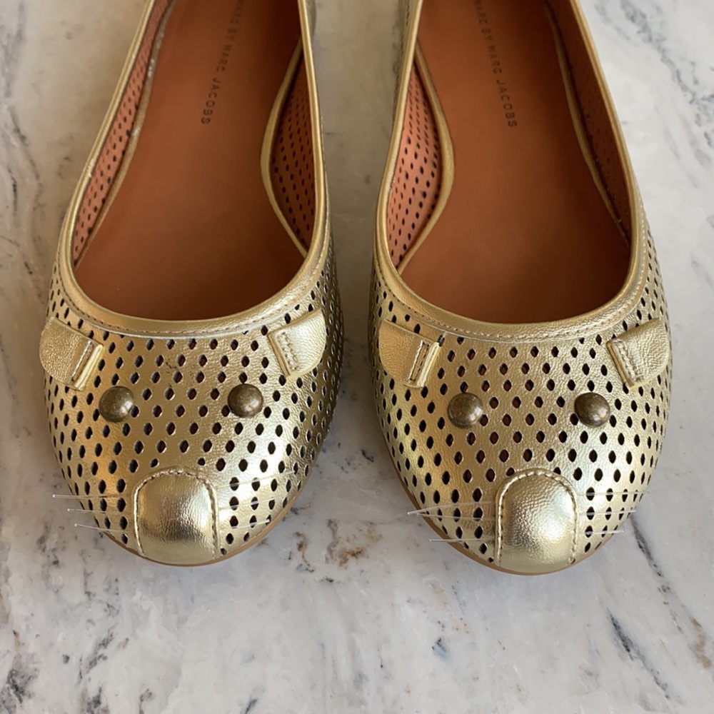 Marc by Marc Jacobs Mouse Flats, Sz. 10 New In Box